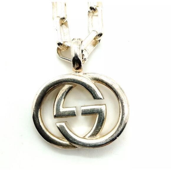 Gucci Interlocking GG Necklace - Picture 1 of 8